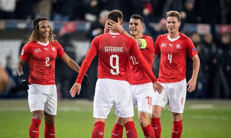 നേഷൻസ്​ ലീഗ്​: ബെൽജിയത്തെ 5-2ന്​ തകർത്ത്​ സ്വിറ്റ്​സർലൻഡ്​ സെമിയിൽ